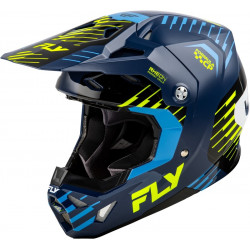 Casca motocross  FLY RACING Formula CP Slice - Navy/Hi-Vis/White 2025  Casca motocross  FLY RACING Formula CP Slice - Navy/Hi-Vis/White 2025