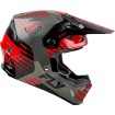 Cască motocross  FLY RACING Formula CP Slice - Grey/Red/Black 2025  thumb