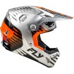 Cască Motocross FLY RACING Formula CP Slice - Grey/Orange/Black 2025  thumb