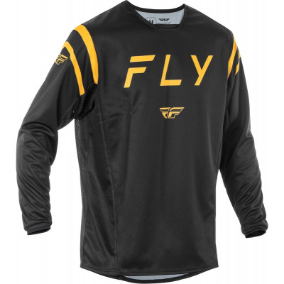 Bluza motocross FLY RACING Kinetic Center- Black/Gold 2025 Bluza motocross FLY RACING Kinetic Center- Black/Gold 2025