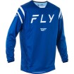 Bluza motocross  FLY RACING Kinetic Center-Navy/White 2025 thumb