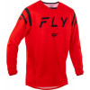 Bluza motocross  FLY RACING Kinetic Center-Red/Black 2025