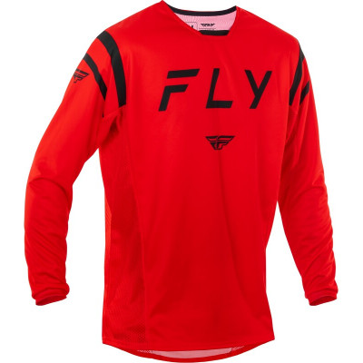 Bluza motocross FLY RACING Kinetic Center-Red/Black 2025 Bluza motocross FLY RACING Kinetic Center-Red/Black 2025