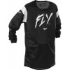 Bluza motocross pentru copii  FLY RACING Kinetic Stoke- Black/White 2025