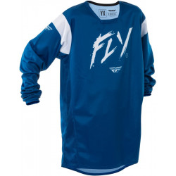 Bluza motocross pentru copii  FLY RACING Kinetic Stoke- Navy/White 2025