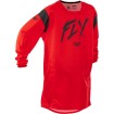 Bluza motocross pentru copii  FLY RACING Kinetic Stoke- Red/Black 2025 thumb