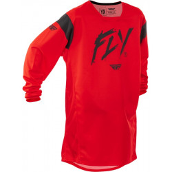 Bluza motocross pentru copii FLY RACING Kinetic Stoke- Red/Black 2025 Bluza motocross pentru copii FLY RACING Kinetic Stoke- Red/Black 2025