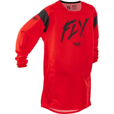 Bluza motocross pentru copii  FLY RACING Kinetic Stoke- Red/Black 2025