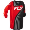 Bluza motocross pentru copii FLY RACING F-16 Riding - Black/Red/White 2025 thumb