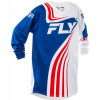 Bluza motocross pentru copii FLY RACING F-16 Riding - Red/White/Blue 2025