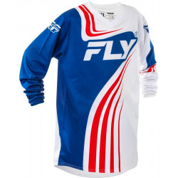 Bluza motocross pentru copii FLY RACING F-16 Riding - Red/White/Blue 2025 Bluza motocross pentru copii FLY RACING F-16 Riding - Red/White/Blue 2025