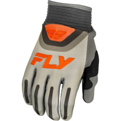 Mănuși motocross pentru copii FLY RACING F-16- Grey/Orange 2025 Mănuși motocross pentru copii FLY RACING F-16- Grey/Orange 2025