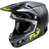 Cască motocross FLY RACING Formula S Carbon Protocol-Black Carbon/Grey/Hi-Vis 2025