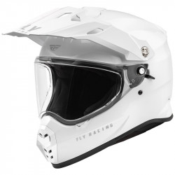 Cască enduro FLY RACING Trekker Solid-White 2025 Cască enduro FLY RACING Trekker Solid-White 2025