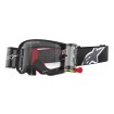 Ochelari motocross ALPINESTARS SUPERTECH CORP BLK/GRY CLEAR ROLL-OFF thumb