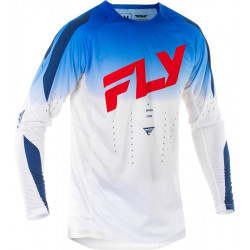 Bluza motocross  FLY RACING Evolution DST - Red/White/Blue 2025