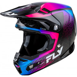 Cască Motocross FLY RACING Formula S Carbon Protocol-Black Carbon/Blue/Pink 2025 Cască Motocross FLY RACING Formula S Carbon Protocol-Black Carbon/Blue/Pink 2025