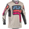 Bluza motocross  FLY RACING Lite Vice S.E.- Light Grey/Pink/Coral thumb