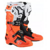 Cizme motocross ALPINESTARS TECH 10 ENDURO ORANGE FLUO/BLACK/WHITE