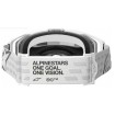 Ochelari motocross ALPINESTARS VISION 8 CORP WHT MIRROR-SILVER thumb