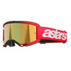 Ochelari motocross  ALPINESTARS VISION 5 BLAZE RED MIRROR-GLD