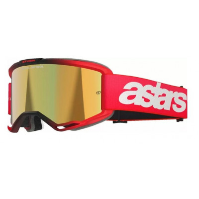 Ochelari motocross  ALPINESTARS VISION 5 BLAZE RED MIRROR-GLD