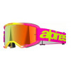 Ochelari motocross  ALPINESTARS VISION 5 WORDMARK PNK/YLW MIRROR-RED