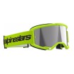 Ochelari motocross ALPINESTARS VISION 3 WORDMARK YLW FLUO MIRROR-SIL Ochelari motocross ALPINESTARS VISION 3 WORDMARK YLW FLUO MIRROR-SIL thumb