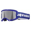 Ochelari motocross  ALPINESTARS VISION 3 WORDMARK BL MIRROR-SIL thumb