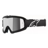 Ochelari motocross pentru copii ALPINESTARS VISION CORP BLK MIRROR-SIL