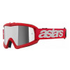 Ochelari motocross pentru copii  ALPINESTARS VISION BLAZE RED MIRROR-SIL