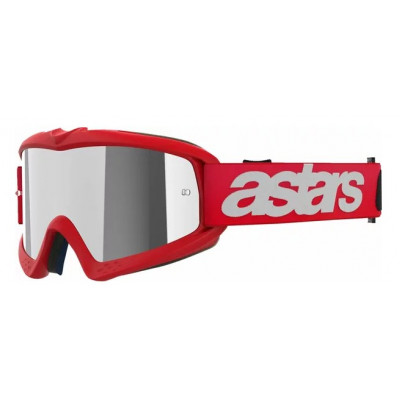 Ochelari motocross pentru copii  ALPINESTARS VISION BLAZE RED MIRROR-SIL