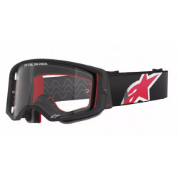 Ochelari  motocross ALPINESTARS SUPERTECH CORP BLACK/RED CLEAR
