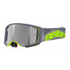 Ochelari motocross ALPINESTARS SUPERTECH STREAM GRAY/YLW MIRROR-SILVER