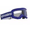 Ochelari motocross ALPINESTARS VISION 3 WORDMARK BLUE CLEAR thumb