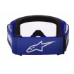 Ochelari motocross ALPINESTARS VISION 3 WORDMARK BLUE CLEAR thumb