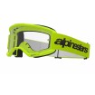 Ochelari motocross  ALPINESTARS VISION 3 WORDMARK YLW CLEAR thumb