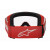 Ochelari motocross  ALPINESTARS VISION 3 WORDMARK RED CLEAR thumb