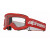 Ochelari motocross  ALPINESTARS VISION 3 WORDMARK RED CLEAR thumb