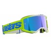 Ochelari motocross  ALPINESTARS VISION 5 BLAZE YLW/BL MIRROR-BLUE thumb