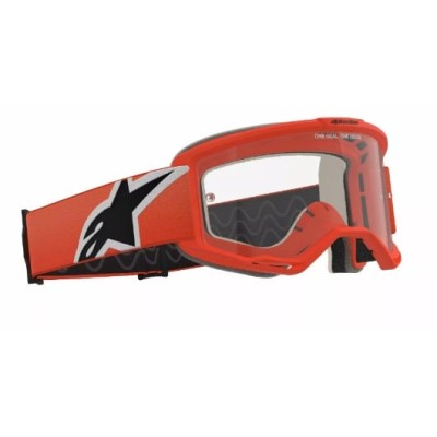 Ochelari motocross ALPINESTARS VISION 5 CORP ORANGE CLEAR