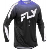 Bluza motocross  FLY RACING Evolution DST - Black/White/Purple 2025