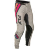 Panaloni motocross  FLY RACING Lite S.E. Vice-Light Grey/Pink/Coral 2025