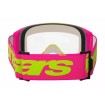Ochelari motocross  ALPINESTARS VISION 5 WORDMARK PINK/YLW CLEAR thumb