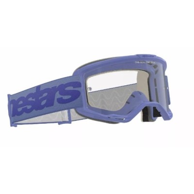 Ochelari motocross ALPINESTARS VISION 5 WORDMARK PURPLE CLEAR