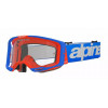 Ochelari motocross ALPINESTARS VISION 8 WORDMARK BL/OR CLEAR