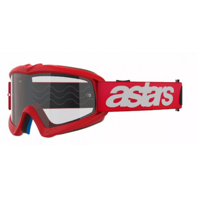 Ochelari motocross pentru copii  ALPINESTARS VISION BLAZE RED CLEAR