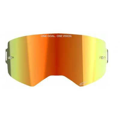 Placă pentru ochelari motocross ALPINESTARS SUPERTECH MIRROR RED