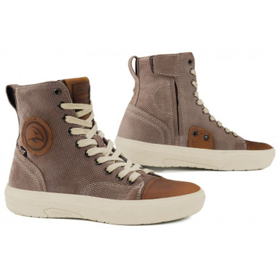 Cizme moto pentru femei FALCO LENNOX 3 TAUPE BROWN