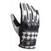 Mănuși de piele JOHN DOE TRACKER RACE LEATHER WHITE/BLACK thumb